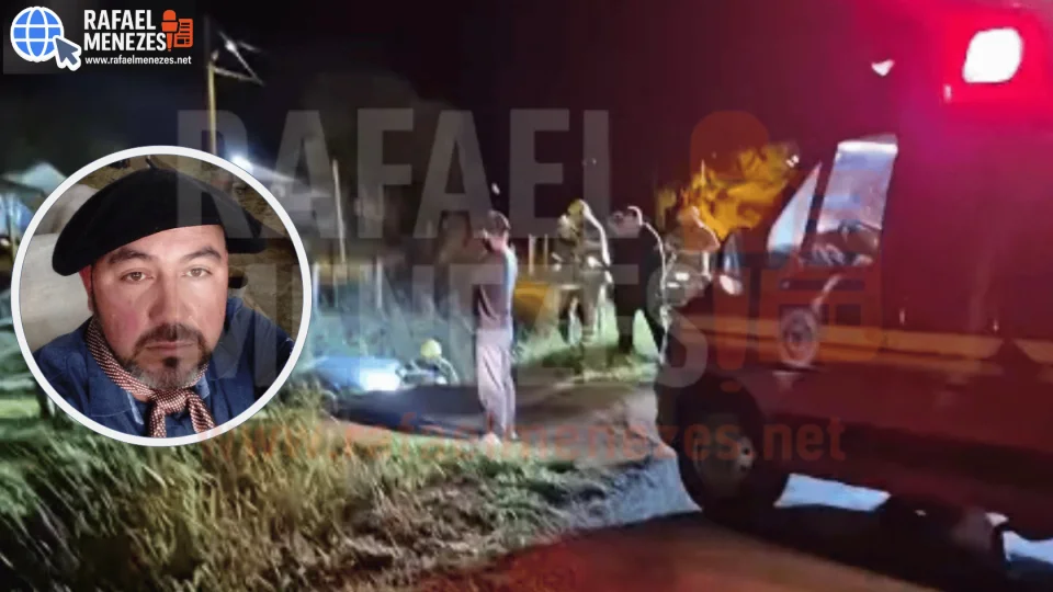 Homem de 44 anos morre após acidente na ERS-530 entre São Pedro do Sul e Dilermando de Aguiar