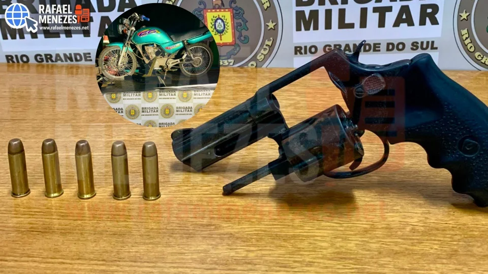 Adolescente de 16 anos é apreendido por porte ilegal de arma em Nova Palma