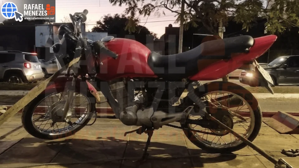 Adolescente é apreendido com motocicleta furtada e clonada em São Martinho da Serra