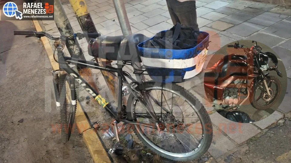 Ciclista morre após ser atropelado por motocicleta no Centro de Santa Maria