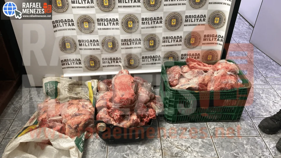 Homem de 54 anos confessa abigeato após vaca furtada ser encontrada carneada em São Pedro do Sul