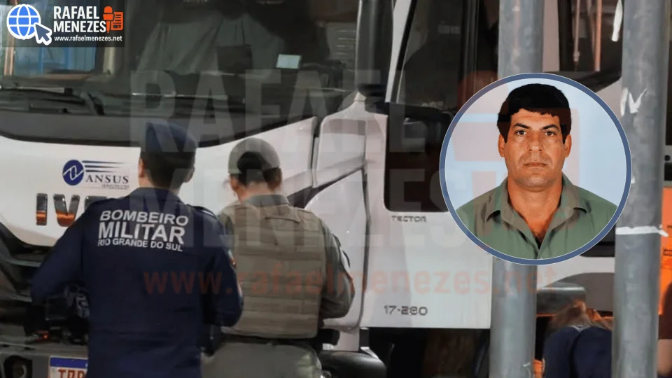 2º sargento da reserva da Brigada Militar morre em acidente com caminhão de coleta de lixo em São Gabriel