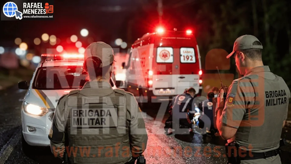 Homem é baleado ao sair de mercado próximo ao Presídio Regional de Santa Maria