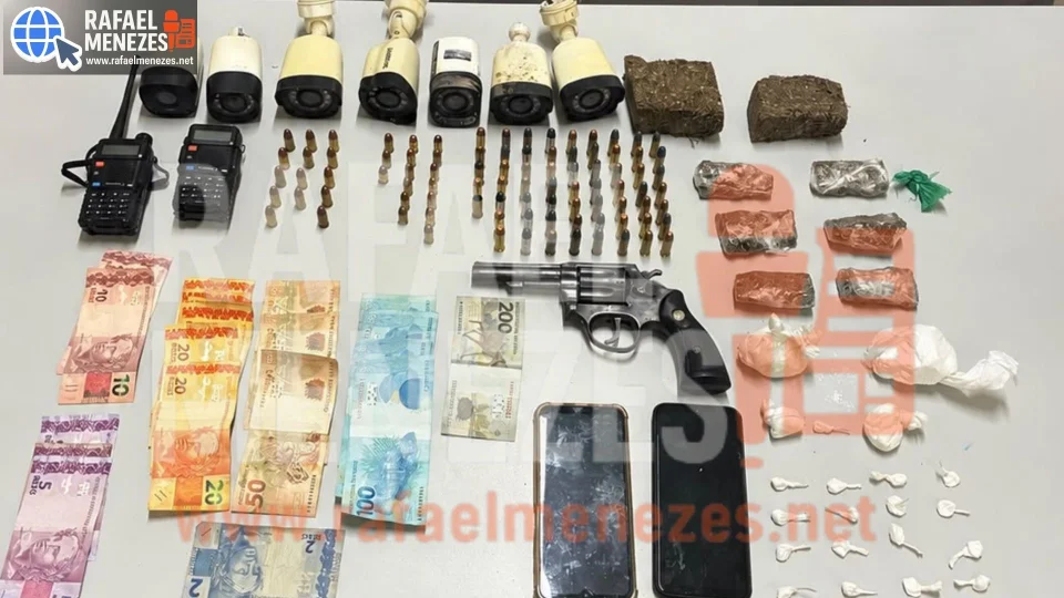 Dupla é presa com arma, drogas, munições em São João do Polêsine