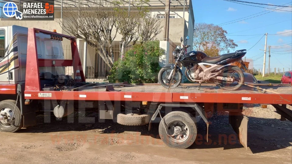 Brigada Militar recupera motocicleta com registro de furto em Santa Maria