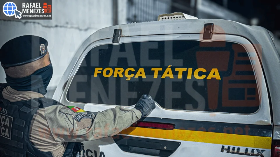 Homem com mandado de prisão em aberto é preso pela Força Tática em Santa Maria