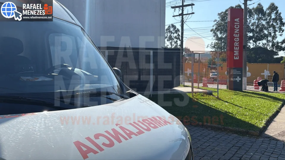 Motociclista segue em estado grave após acidente em Santa Maria