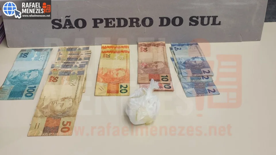 Homem é preso com cocaína durante abordagem da Brigada Militar em São Pedro do Sul