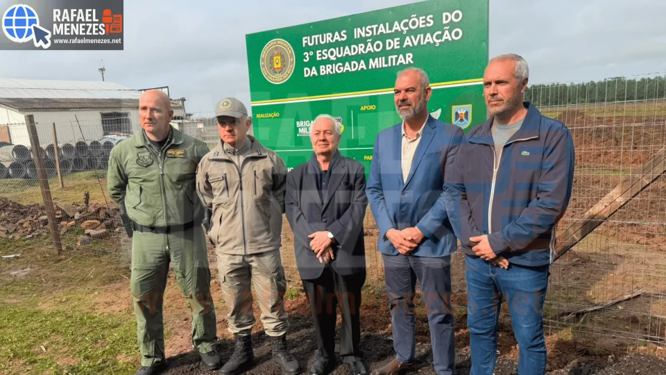 Santa Maria inicia implantação do 3º Esquadrão de Aviação da Brigada Militar
