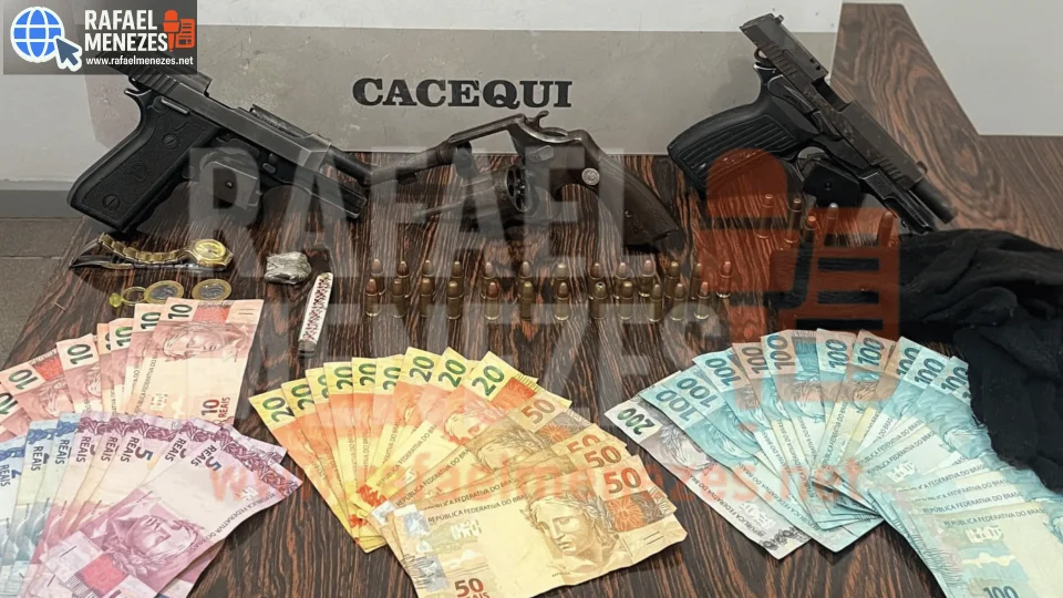 Cinco suspeitos são presos após roubo a propriedade rural e agressão a casal de idosos em Cacequi