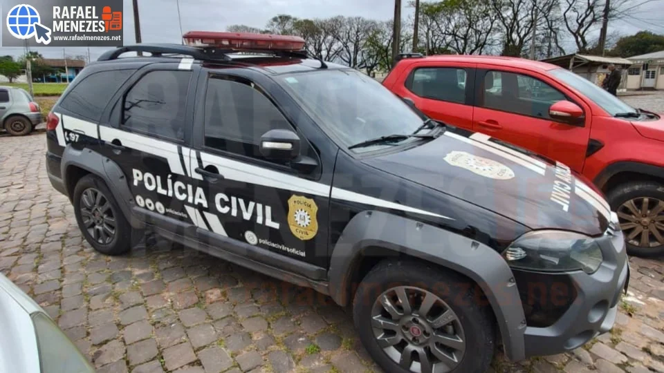 Homem é preso após comparecer à Delegacia em São Pedro do Sul