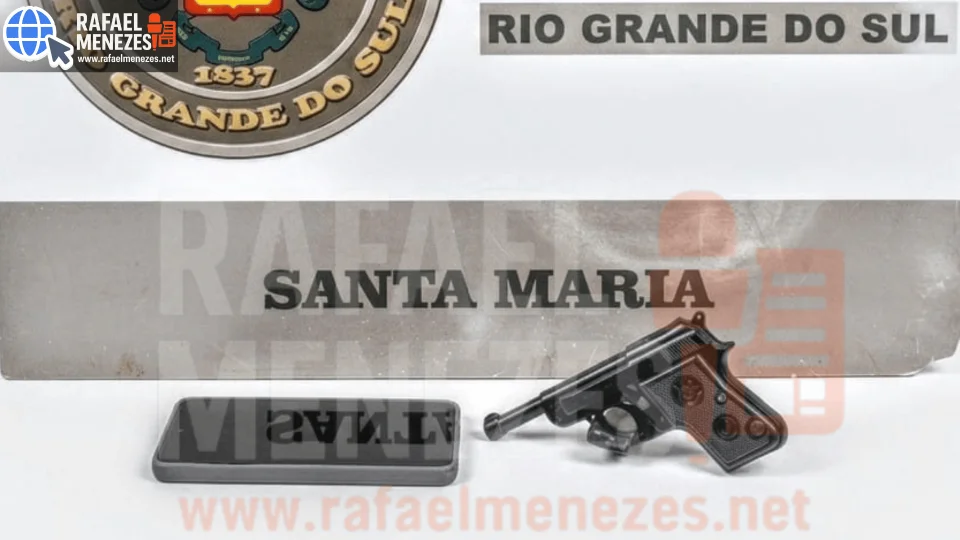 Homem é preso com arma após resistir à abordagem da Brigada Militar em Santa Maria