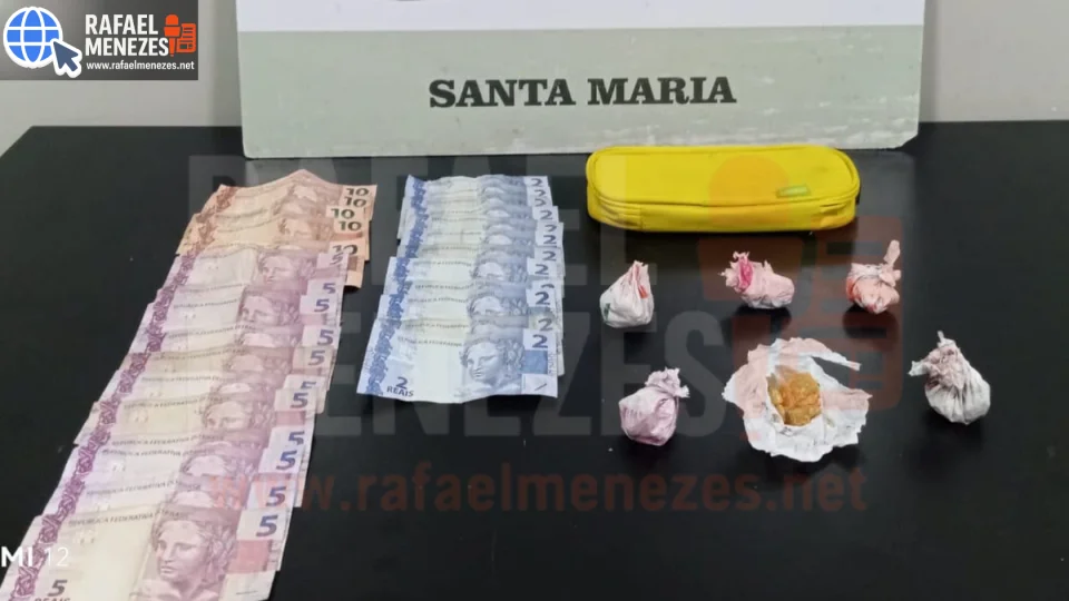 Adolescente é apreendido com drogas no Bairro Noal em Santa Maria