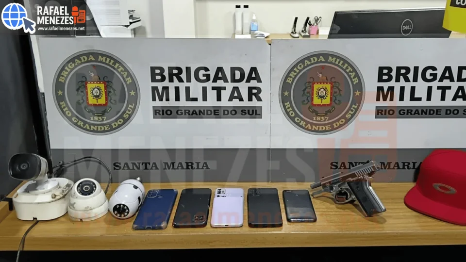Tentativa de homicídio e incêndio e criminoso resultam em quatro prisões em Santa Maria