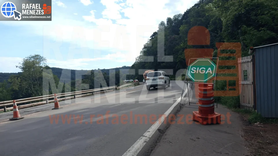 DNIT alerta para bloqueios parciais com Pare e Siga na BR-158 entre Santa Maria e Itaara