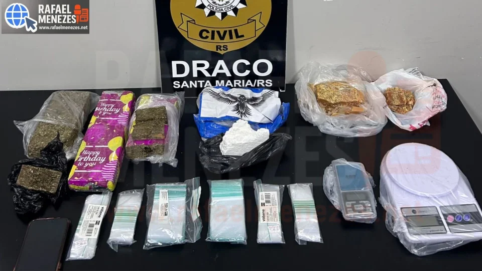 Justiça concede liberdade a mulher presa por tráfico de drogas em Santa Maria