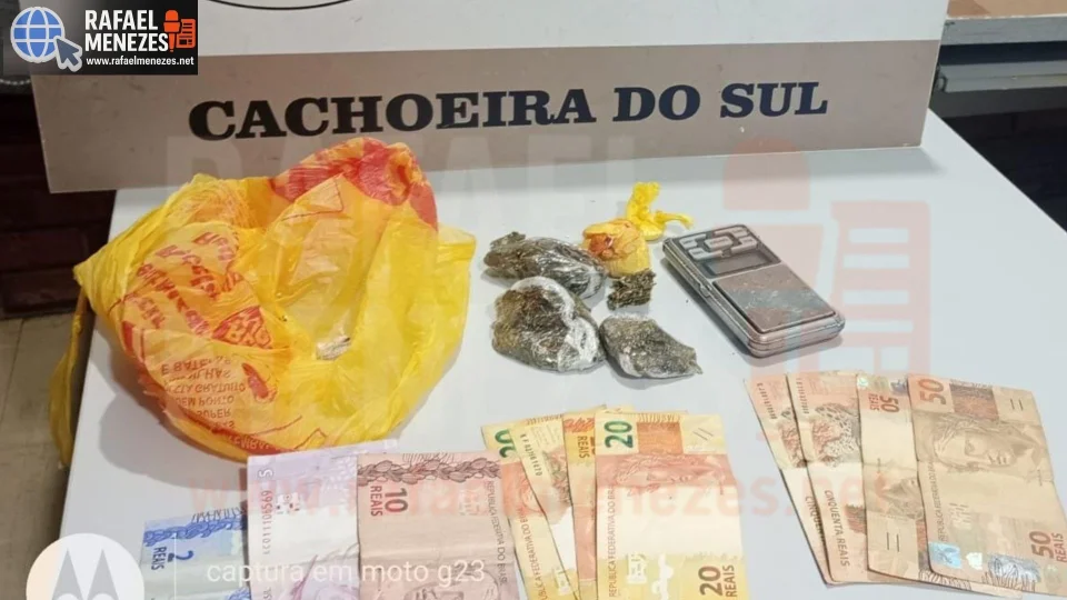 Homem é preso por tráfico de drogas no bairro Cristo Rei em Cachoeira do Sul