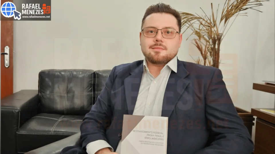 Advogado Bruno José Iop lança livro sobre reconhecimento de pessoas, prova penal e erros judiciais