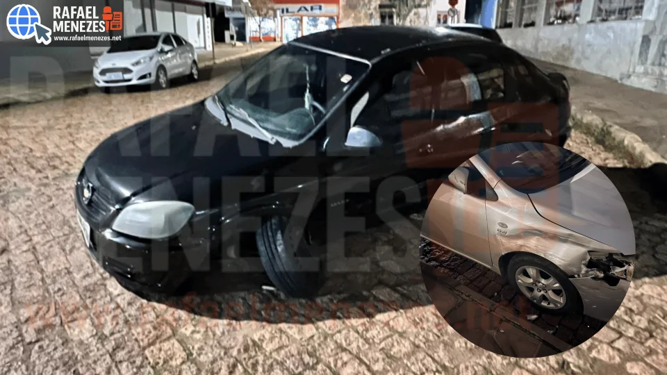 Jovem sem CNH é preso por embriaguez ao volante após bater em carro estacionado em Restinga Sêca