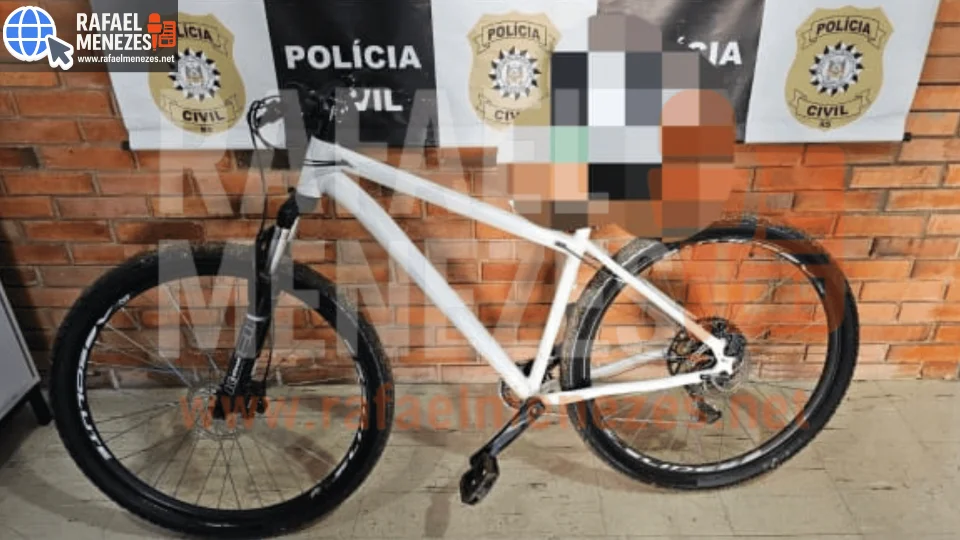 Polícia Civil recupera bicicleta furtada após vítima pagar por devolução