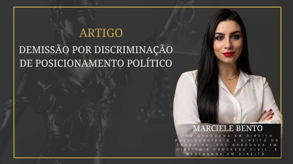 O empregador pode demitir alguém por causa de sua opinião política?