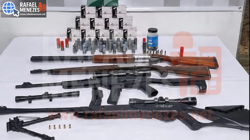 Homem é preso com armas e munições em Restinga Sêca