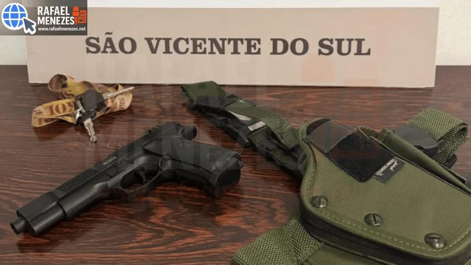 Ex-funcionário é preso após furtar caminhão de empresa e ser interceptado pela Brigada Militar em São Vicente do Sul