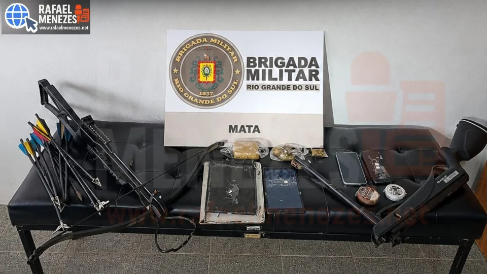 Quatro pessoas são presas por tráfico de drogas em Mata