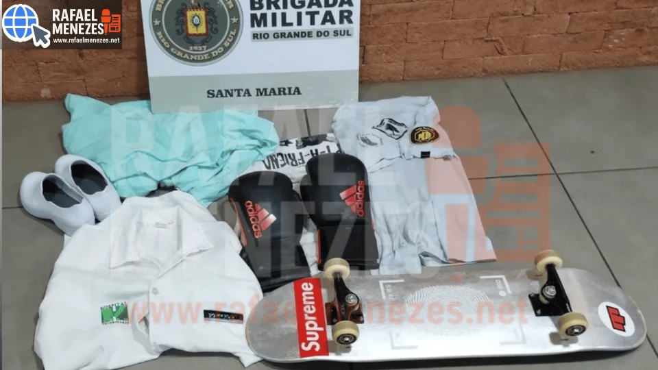 Homem com antecedentes por furto e roubo é preso por receptação em Santa Maria