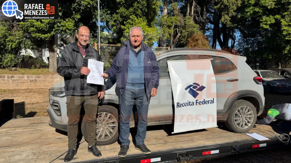 Receita Federal doa carro para o município de Tupanciretã