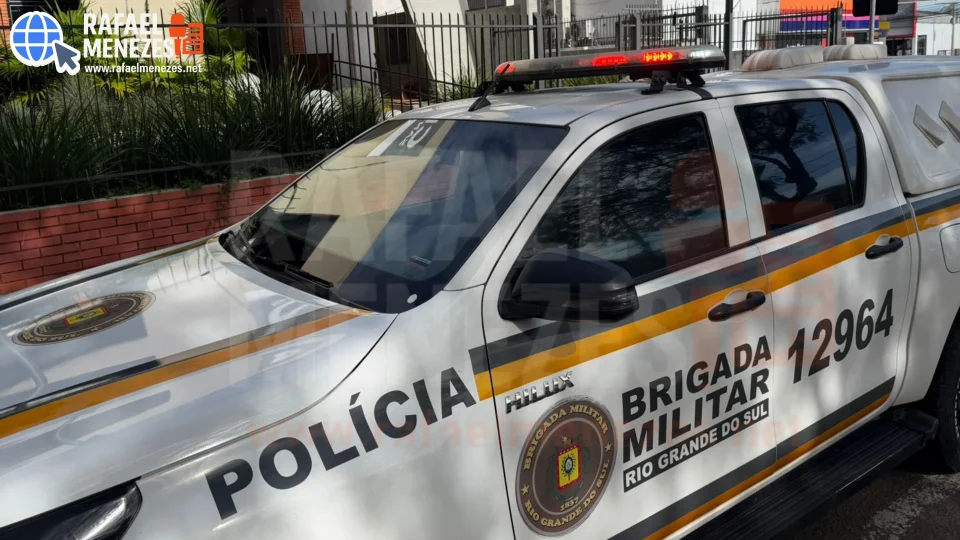 Homem é preso após roubo a pedestres no Bairro Noal em Santa Maria
