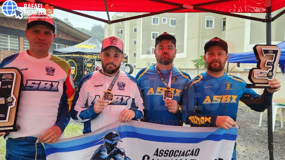 Pilotos da ASBx conquistam pódios na 3ª etapa do Gaúcho de Bicicross