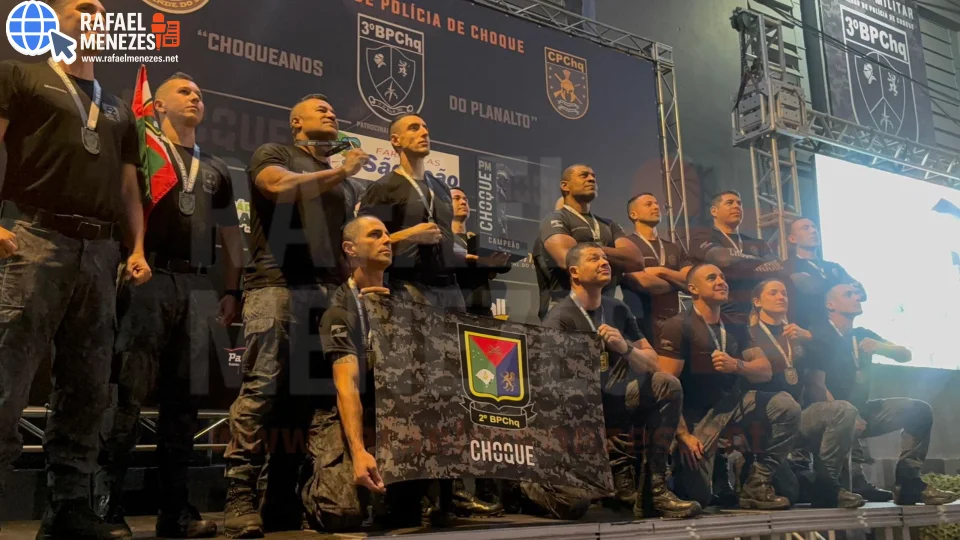 2º BPChq conquista título da competição “PM de Choque” entre batalhões da Brigada Militar
