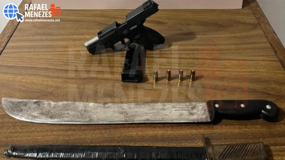Homem é preso por porte ilegal de arma após disparos em via pública em São Sepé