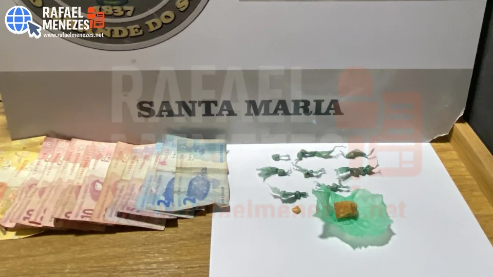 Brigada Militar prende mulher por tráfico de drogas na Vila Lídia em Santa Maria