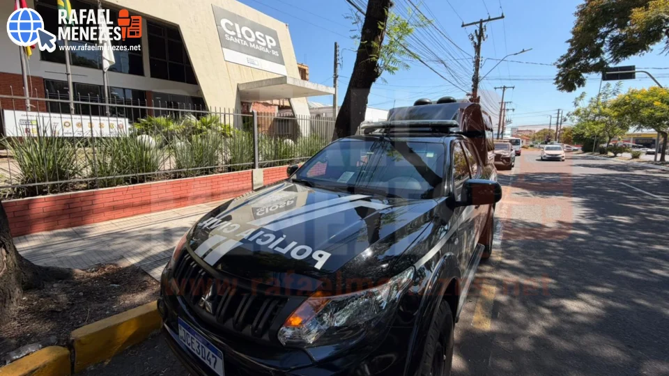 Idoso de 70 anos é preso em Santa Maria por suspeita de extorsão contra empresário
