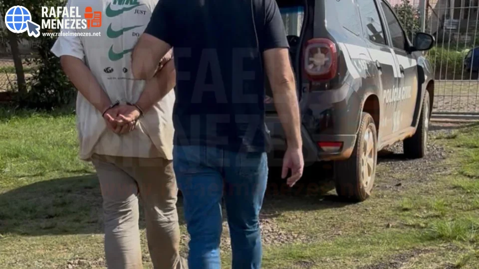 Jovem é preso após ameaçar ex-companheira no interior de Tupanciretã