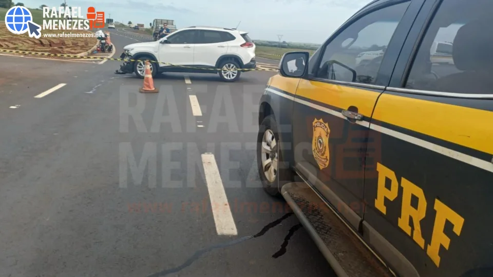 Motociclista morre em acidente na BR-285