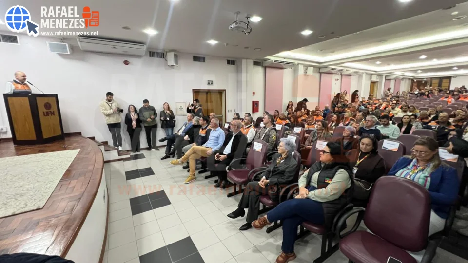 Santa Maria recebe capacitação inédita sobre comunicação de risco promovida pela Defesa Civil