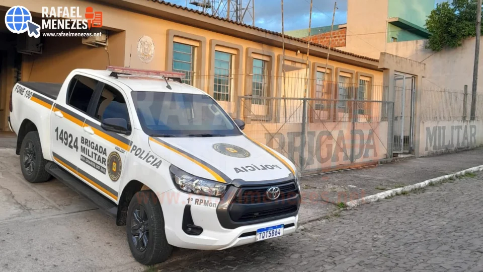 Homem com mandado de prisão é capturado pela Brigada Militar em São Pedro do Sul