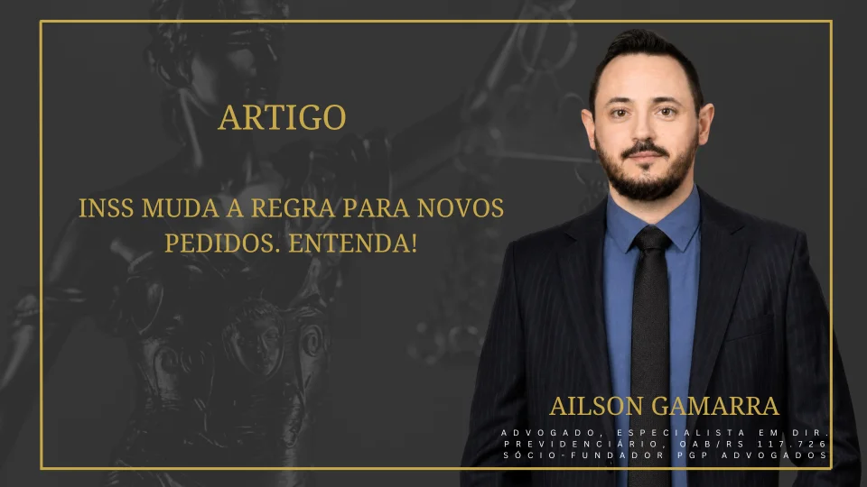 INSS muda a regra para novos pedidos. Entenda!