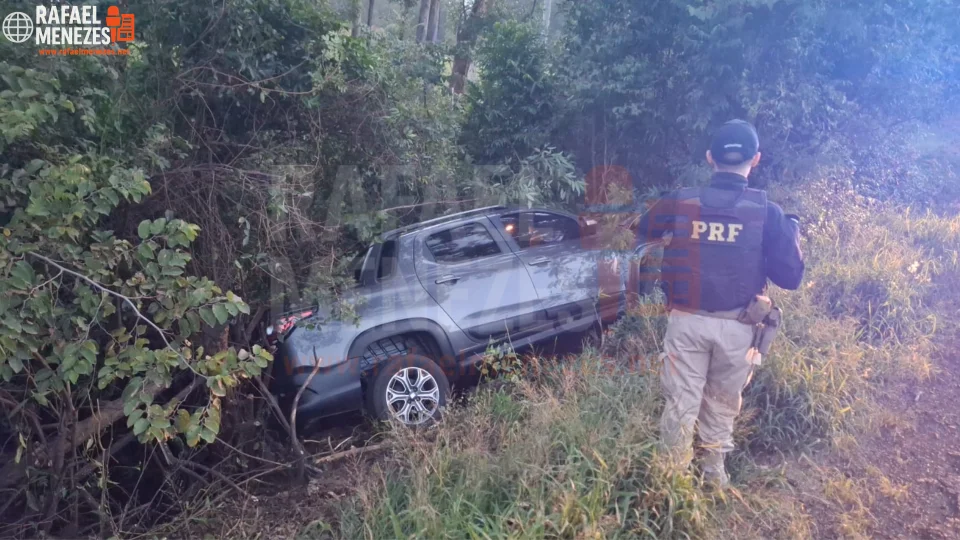 Motorista é preso por embriaguez ao volante após acidente na BR-287