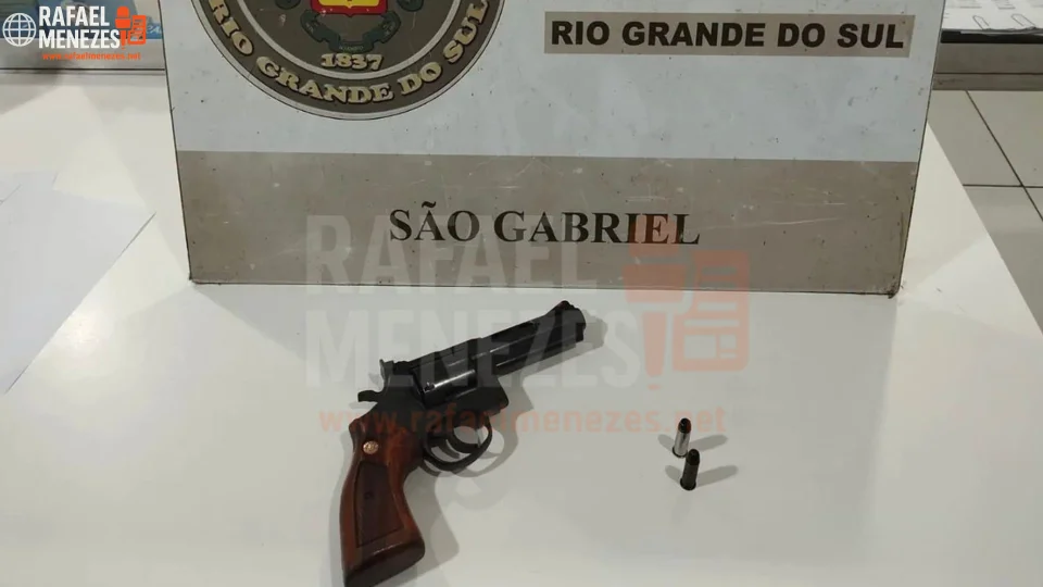 Homem é preso por porte ilegal de arma em São Gabriel
