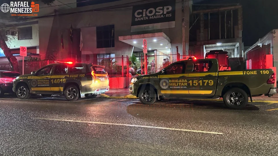 Foragido da Justiça de Santa Catarina é recapturado pela Brigada Militar em Santa Maria