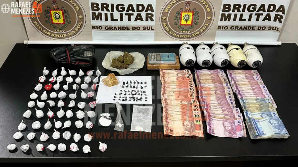 Jovem preso por tráfico em Santa Maria consegue liberdade após decisão do Tribunal de Justiça