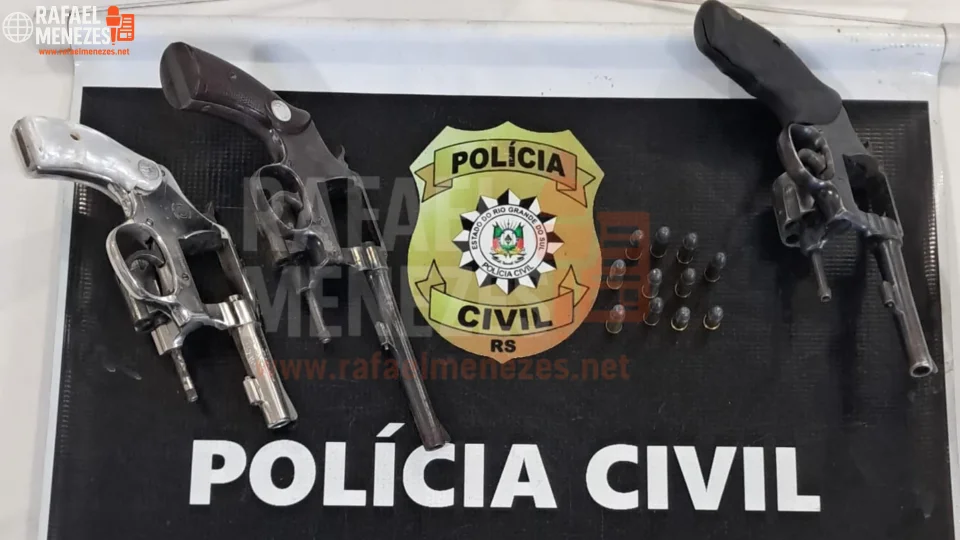 Homem é preso por porte ilegal de arma e receptação em São Gabriel