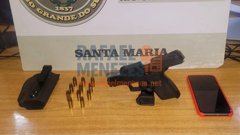 Homem é preso após matar companheiro da ex-namorada em Santa Maria