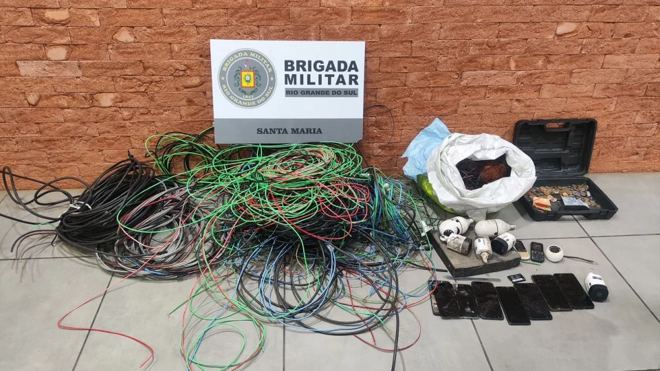 Operação em recicladora resulta na prisão de seis pessoas em Santa Maria