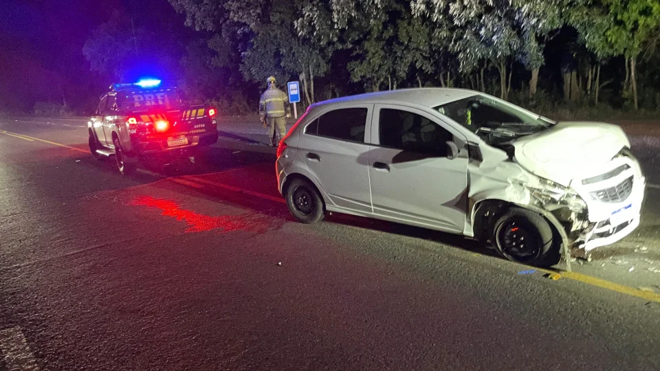 Acidente deixa dois motoristas feridos na BR-287 entre Santa Maria e São Pedro do Sul