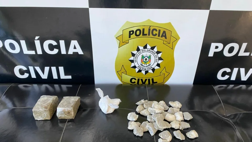 Homem é preso por tráfico após invadir residências em Paraíso do Sul